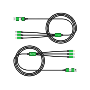 RPET 3-in-1 Charging Cable