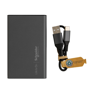 Recycled Aluminium Powerbank