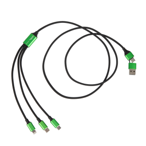 RPET 3-in-1 Charging Cable