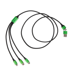 RPET 3-in-1 Charging Cable